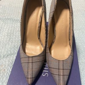 Plaid Heels